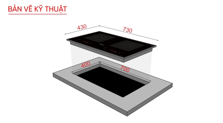 Bếp từ Model: PT-2388